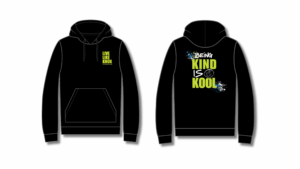 Bella + Canvas Unisex Being Kind is Kool Hoodie Sweatshirt